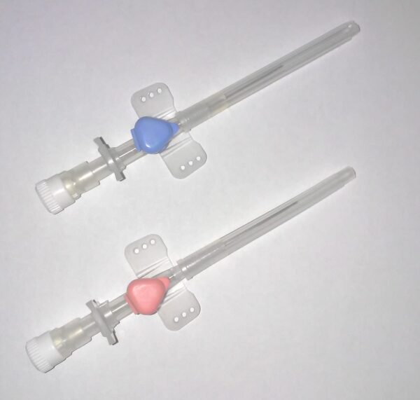 Aghi Cannula CHIRAFLEX - 2 Vie con Alette